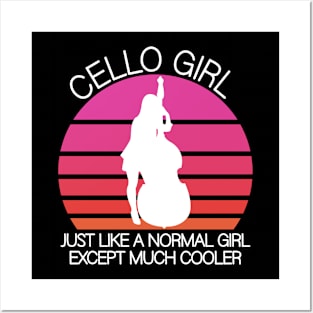 Cello girls Posters and Art